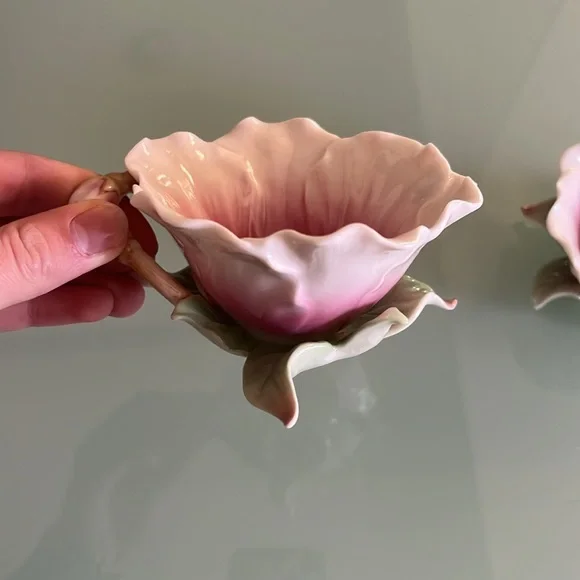 Vintage Flower Tea Cup China - Picture 2 of 3